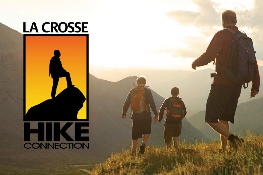 logo design la crosse hike connection